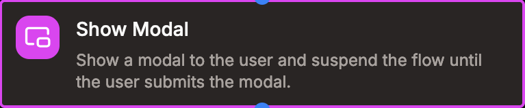 Modal Node